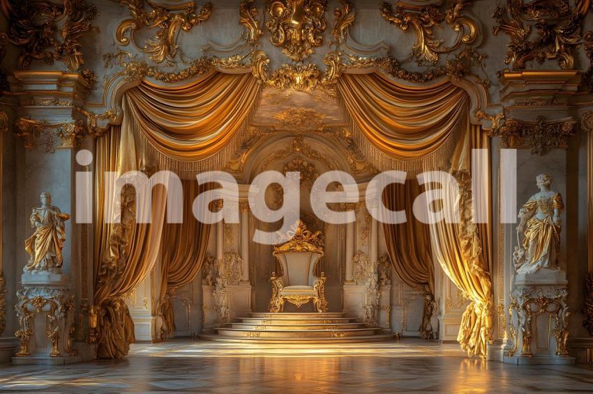 Clips12345 A majestic royal throne room with velvet curtains go 2379afd8 029c 4301 affe 57e13188a3c2 part4