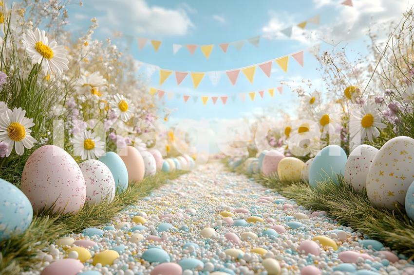 Clips12345 Easter Parade A whimsical outdoor setting filled w 0327eca7 e62a 4940 ad5d b93d4f517a75 1