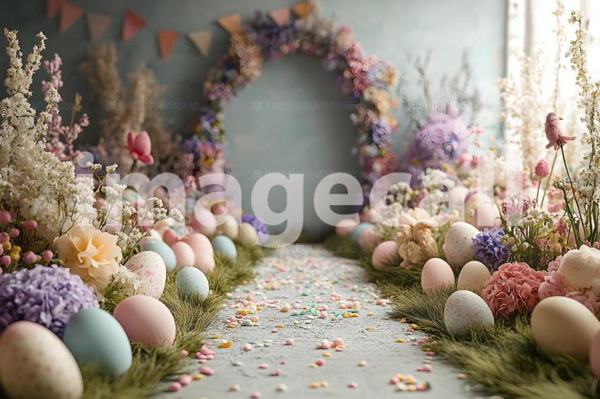 Clips12345 Easter Parade A whimsical outdoor setting filled w eb57e518 982f 4e70 94ec d6b707aea55e 3