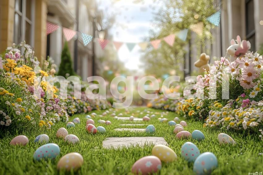 Clips12345 Easter Parade A whimsical outdoor setting filled w 6182154f 258b 4053 8b7d 251750e1c528 1