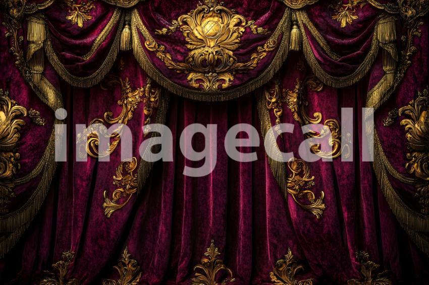 Clips12345 Opulent Baroque Gold and Burgundy Drapes A luxurious 7afc9dfe 9c27 4f7c b828 8af8244e2e71 part3