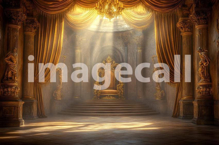 Clips12345 A majestic royal throne room with velvet curtains go 2379afd8 029c 4301 affe 57e13188a3c2 part3