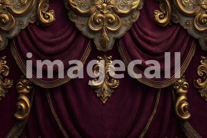 Clips12345 Opulent Baroque Gold and Burgundy Drapes A luxurious 7afc9dfe 9c27 4f7c b828 8af8244e2e71 part2
