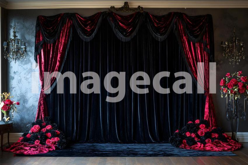 005 midnight black velvet 20 backdrops b25020