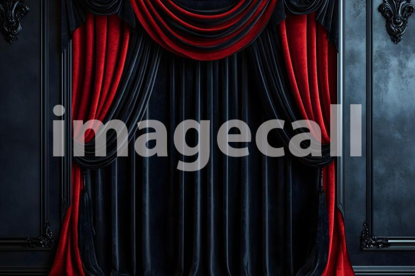 006 midnight black velvet 20 backdrops b25020