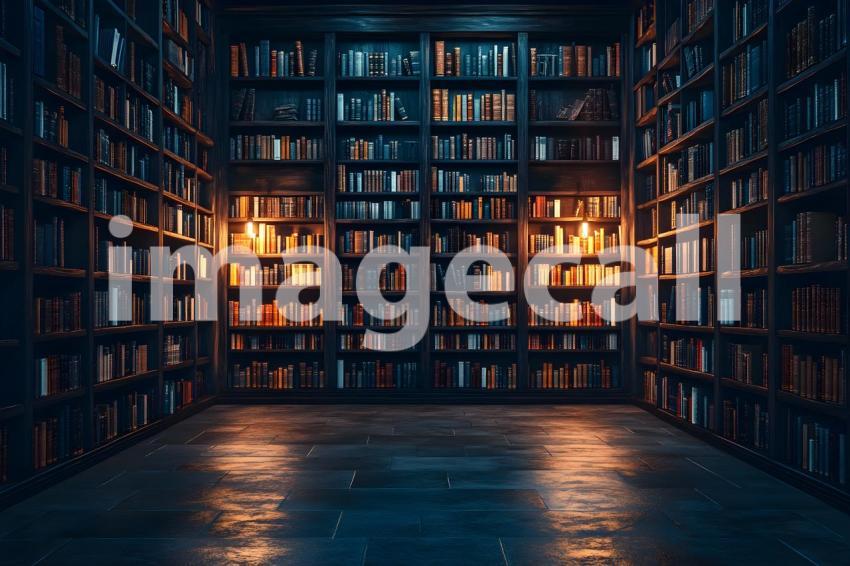 007 starlit library 25 backdrops b25062