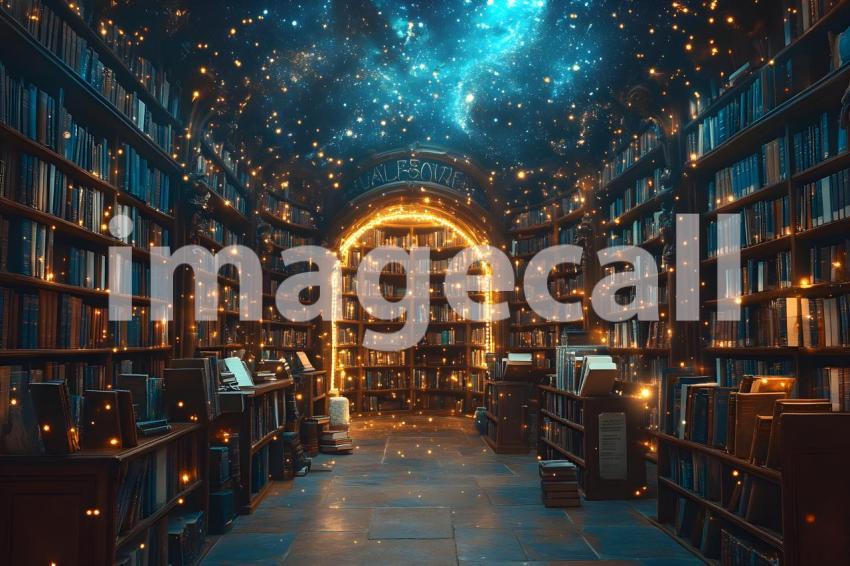 014 celestial library dream 35 backdrops b25203