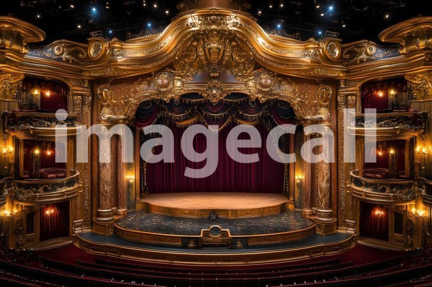 012 lavish victorian opera stage 35 backdrops b25171