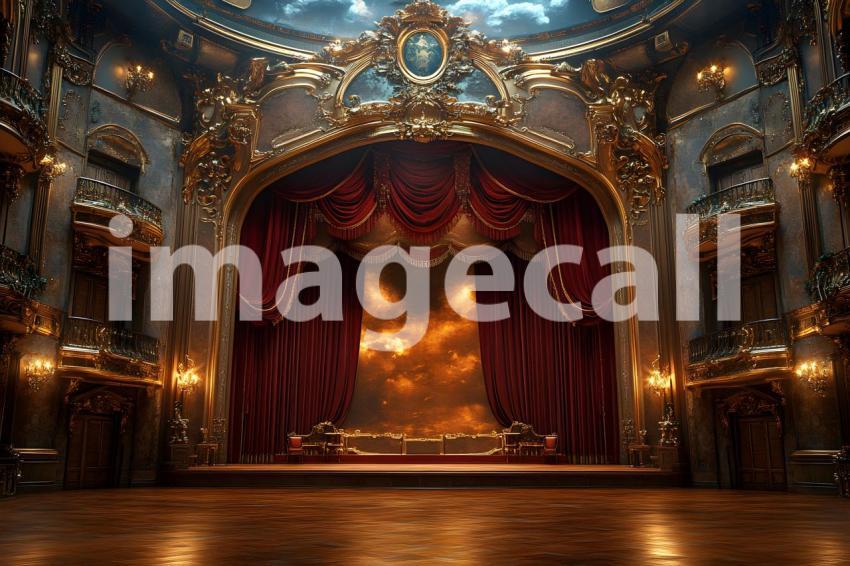 014 lavish victorian opera stage 35 backdrops b25171