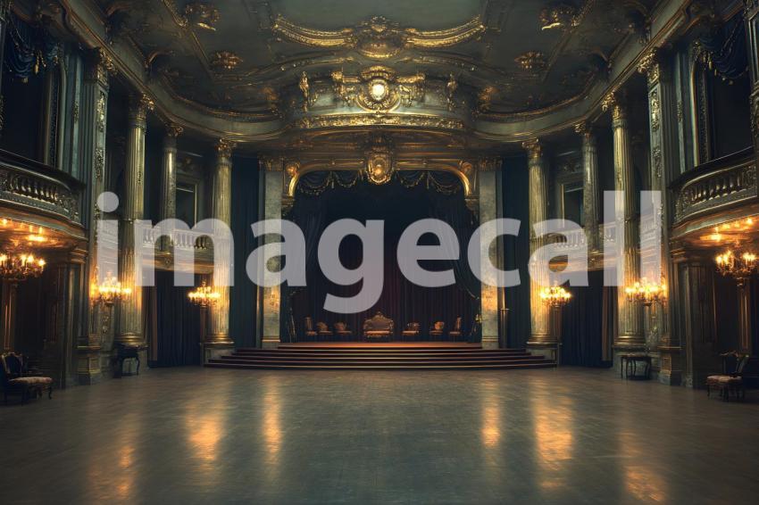 027 lavish victorian opera stage 35 backdrops b25171