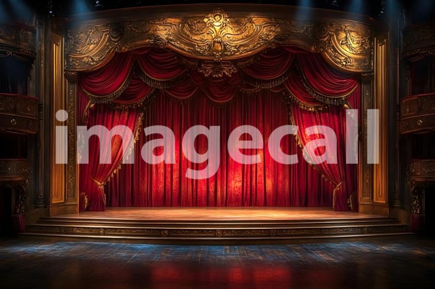 034 lavish victorian opera stage 35 backdrops b25171