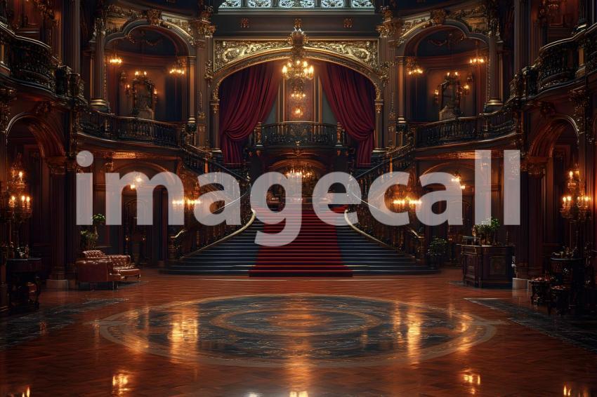 032 lavish victorian opera stage 35 backdrops b25171