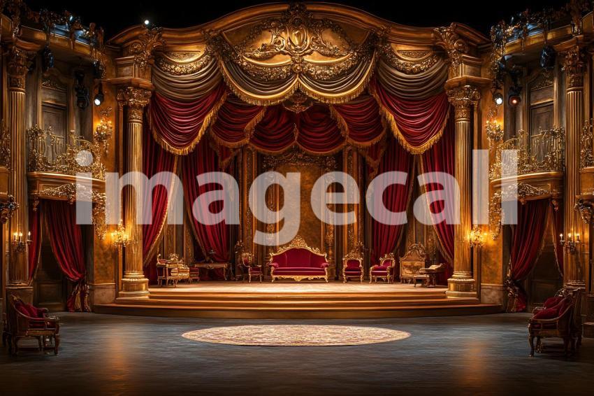 029 lavish victorian opera stage 35 backdrops b25171