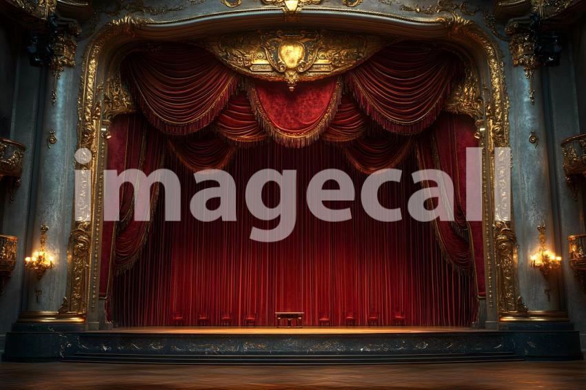 002 lavish victorian opera stage 35 backdrops b25171