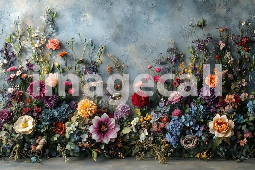015 vintage botanical garden 15 backdrops b25043