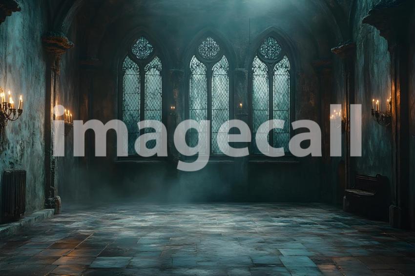 022 dark gothic theater stage 35 backdrops b25145