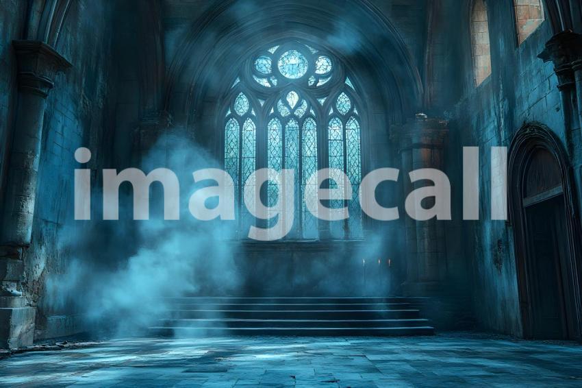 035 dark gothic theater stage 35 backdrops b25145
