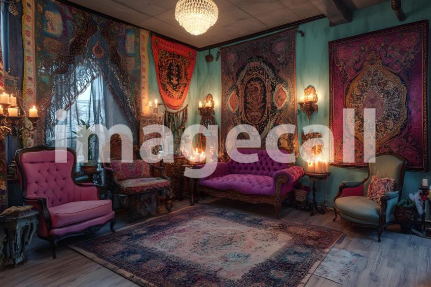 038 magical whimsical parlor 45 backdrops b25114