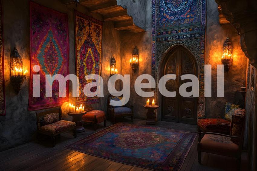 041 magical whimsical parlor 45 backdrops b25114