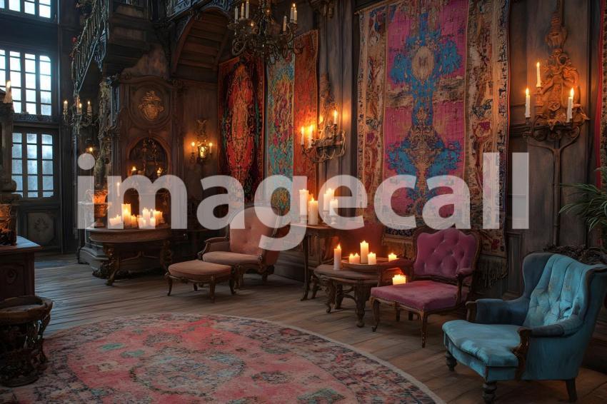 045 magical whimsical parlor 45 backdrops b25114