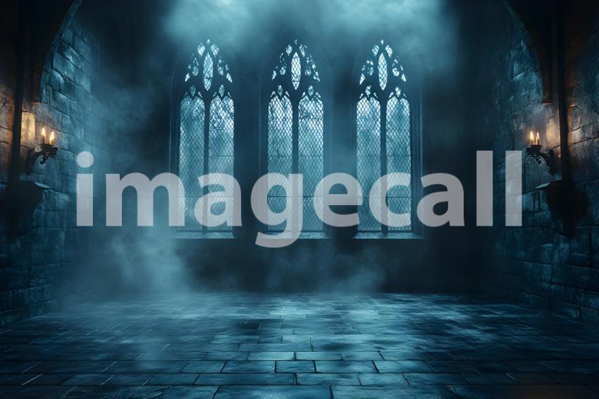 011 dark gothic theater stage 35 backdrops b25145