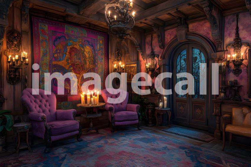 024 magical whimsical parlor 45 backdrops b25114