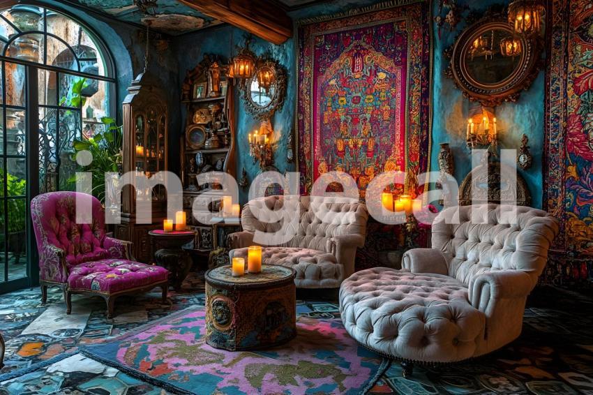 027 magical whimsical parlor 45 backdrops b25114