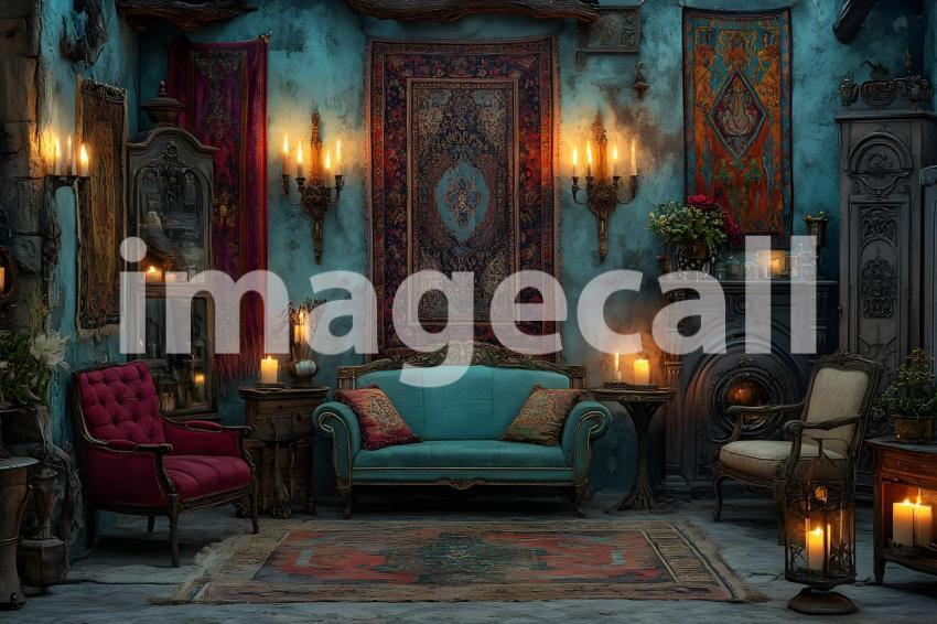 028 magical whimsical parlor 45 backdrops b25114