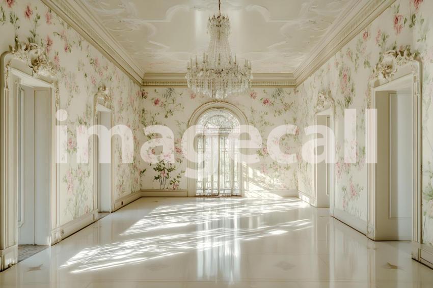 042 vintage crystal room 45 backdrops b25104