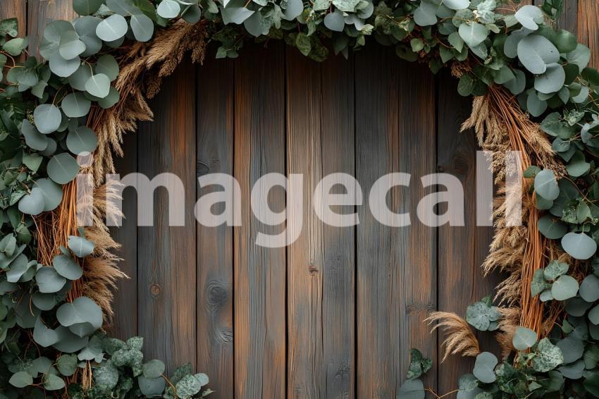 029 boho natural wood arch 50 backdrops b25257