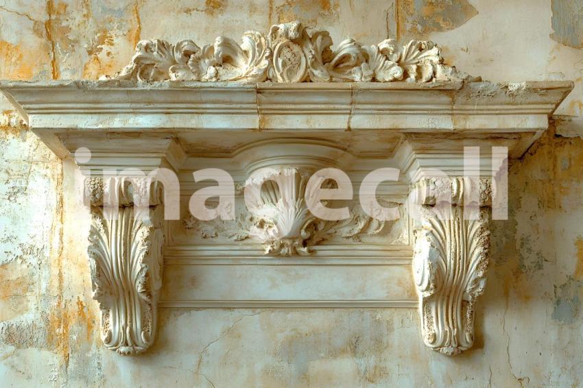 034 vintage beige wall 140 backdrops b25026