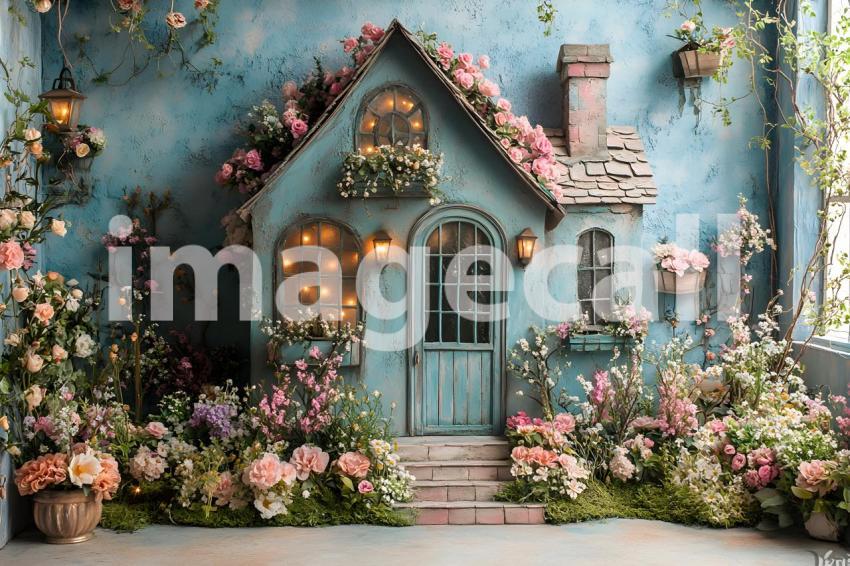 003 ethereal fairy house 20 backdrops b25077