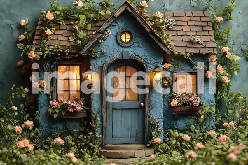 005 ethereal fairy house 20 backdrops b25077