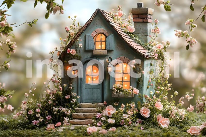 023 ethereal fairy house 20 backdrops b25077