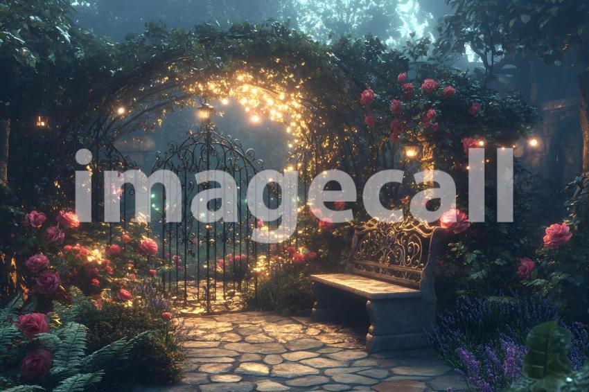 016 fairy tale garden retreat 40 backdrops b25136