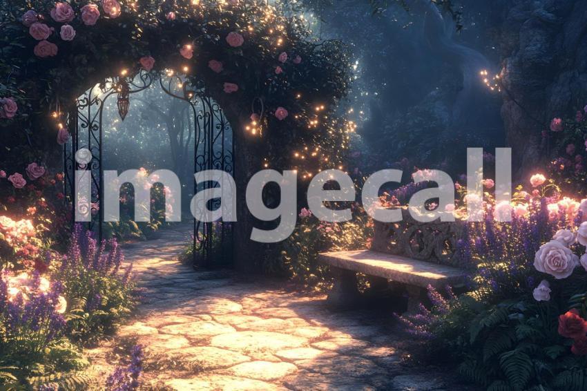 007 fairy tale garden retreat 40 backdrops b25136