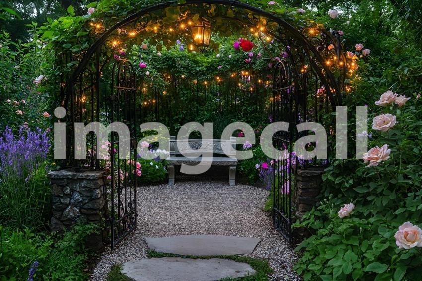 008 fairy tale garden retreat 40 backdrops b25136