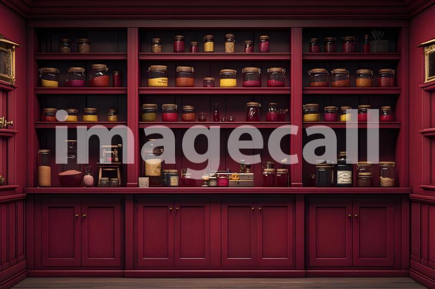 015 red hued apothecary 25 backdrops b25098
