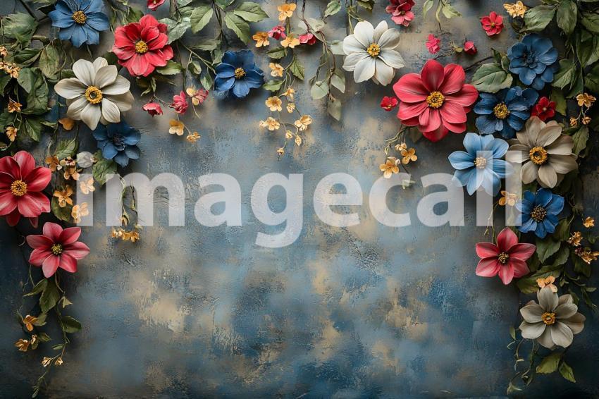 012 botanical garden vintage 25 backdrops bd25418