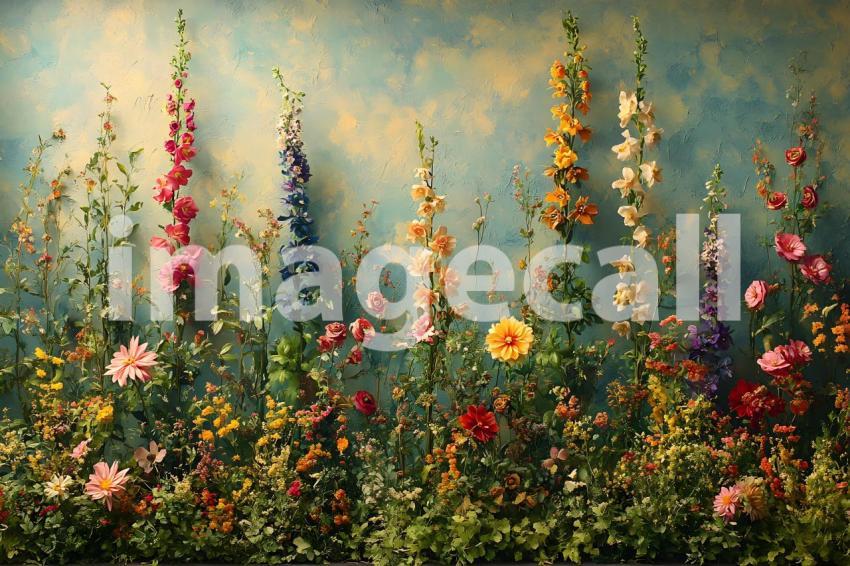 025 botanical garden vintage 25 backdrops bd25418