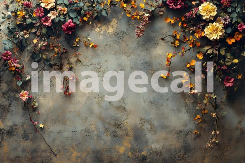 002 botanical garden vintage 25 backdrops bd25418