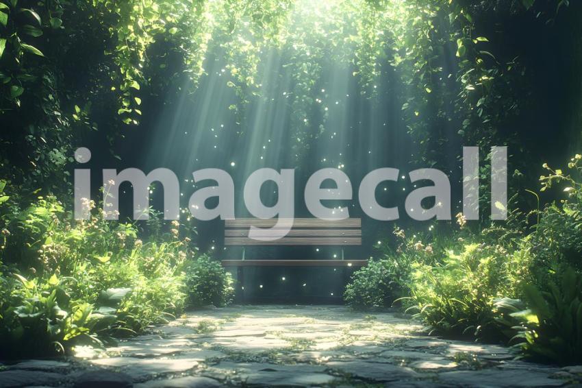 052 enchanted herb garden 65 backdrops b25004