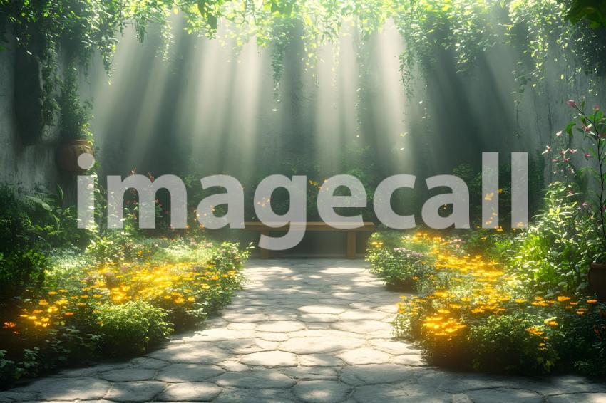 016 enchanted herb garden 65 backdrops b25004