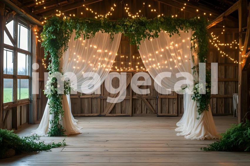 005 rustic barn wedding 25 backdrops bd25555
