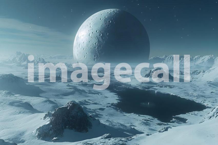 516 cinematic fantasy moon landscape 785 backdrops b25130