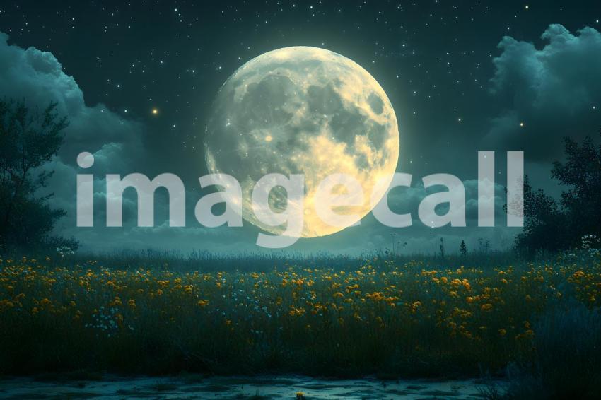 530 cinematic fantasy moon landscape 785 backdrops b25130