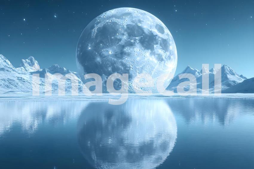 330 cinematic fantasy moon landscape 785 backdrops b25130