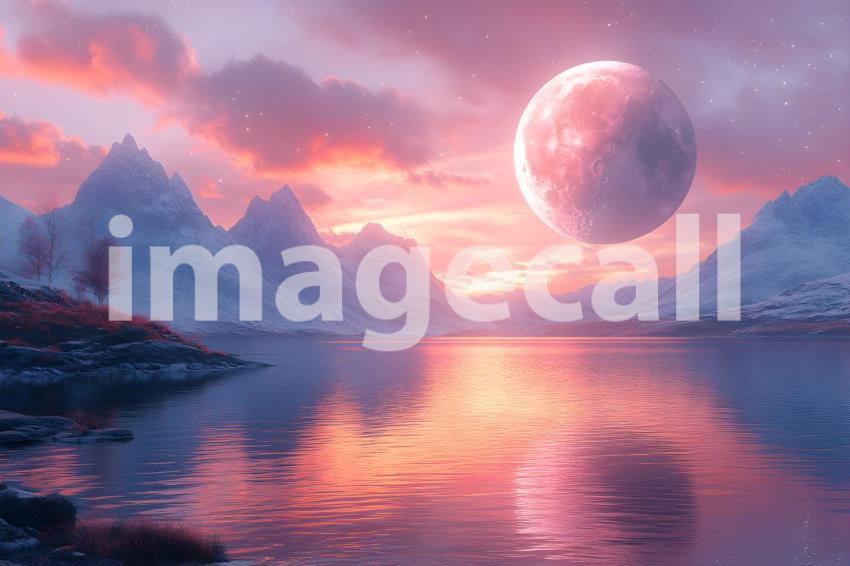 300 cinematic fantasy moon landscape 785 backdrops b25130