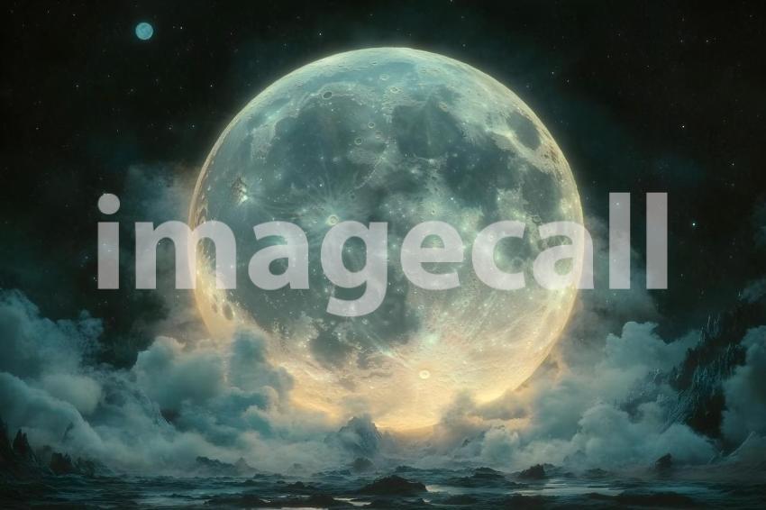314 cinematic fantasy moon landscape 785 backdrops b25130