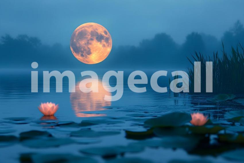 390 cinematic fantasy moon landscape 785 backdrops b25130